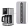Coffee machine KitFort KT-7222, drip, 1000 watts, 1.5 l. Black-silver
