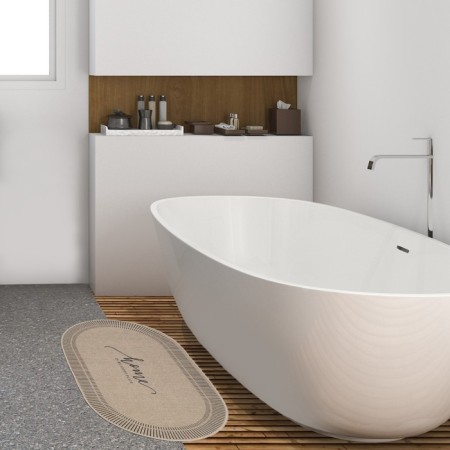 Bathroom mat Ethel "Happy Place", 48x78 cm-5