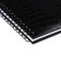 Dated 2025, 64 sheets, Attomex. Arkona, solid cover of boomvinyl with foam rubber, block 70 g/m2, black, 294 x 142mm