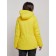 Ski jacket female, size 44, yellow color