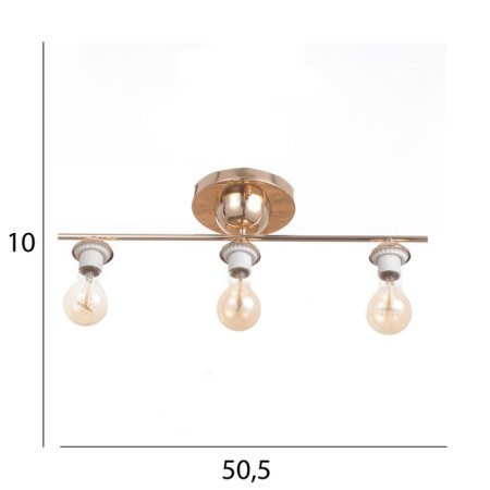 Carry chandelier BP 3x40W E27 Gold Model: 2800431-7