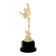 The award figure "Gymnastics", the plastic stand is black, 19 x 9 x 6.5 cm.