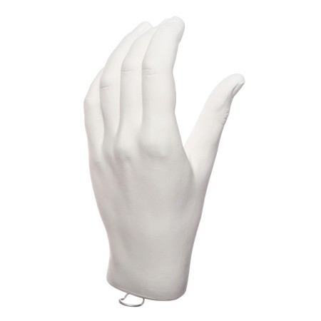 Gypsum figure anatomical details: "Women's brush" 18.5 cm-2