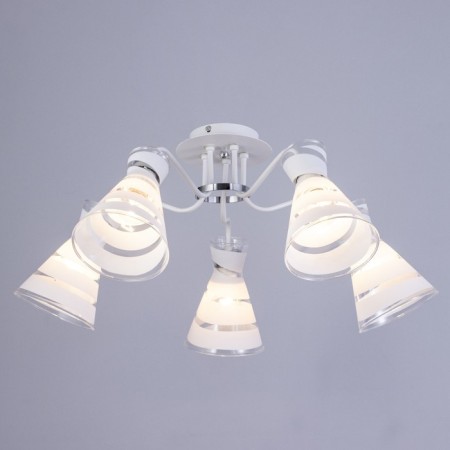 The future "Future" 5x60W E27 is white, chrome 67x67x27.5-1