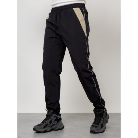 Sports suit men's, size 50, black color-5