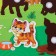 Velcro game "Animals" mini mini