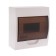 SE DEKRAFT shield ShRN-P-8, 8 modules, hinged, IP41, white, 31010Dek