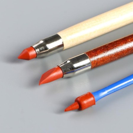 Tools for modeling and giving a set of 3 pcs with rubber tips 16 cm-2