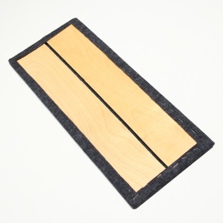 Kogetochka 55*20 cm, corner, without fur, gray-3