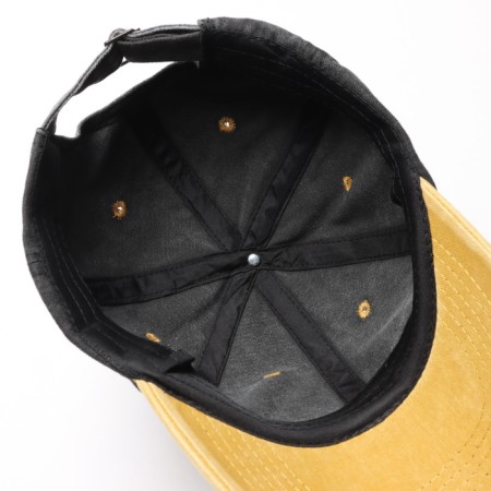 Male cap minaku, black/yellow color, rr 56-58-3