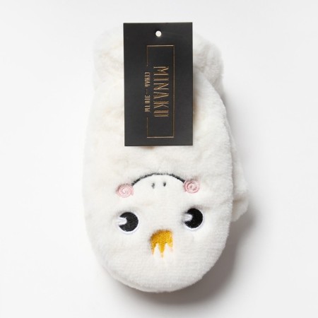 Teenage mittens for claim. Minaku crown 19 cm milk-3