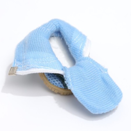 Moto shoes, set 4 pcs, 3 size (4.8 x 3.7 cm), blue-3