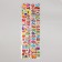 Stick plastic volumetric "sweet moments" with gold stroke mix 33.5x6 cm