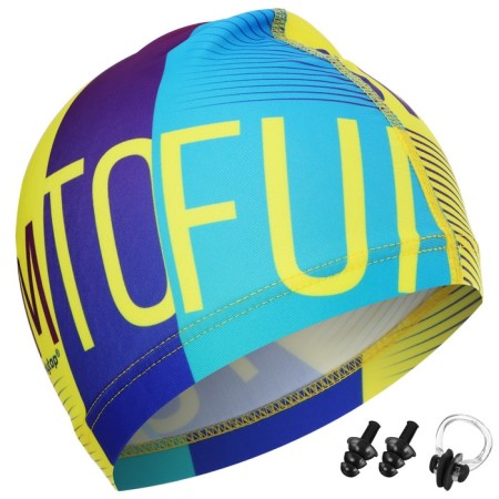 Set for swimming adult Onlytop Swim: hat, berushi, nose clip-1