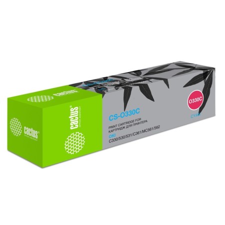 Toner CACTUS CS-O330C Cartridge Blue for OKI C330/C530 (3000.R.)-1