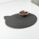 Rug for a bowl and a “face” tray, gray, 35x41.5 cm