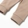 Kit for children (T-shirt/pants), dark beige color, height 74-80 (9 -12 m)