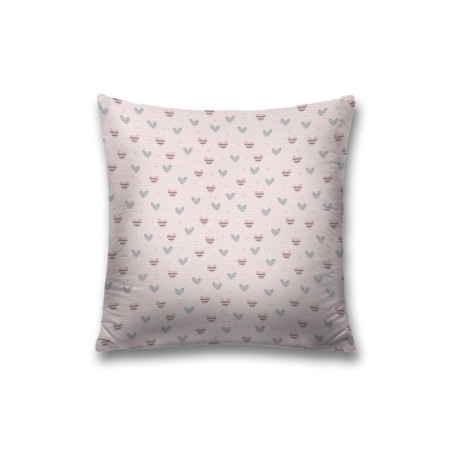 Pillowess decorative “Striped heart”, on a zipper, size 45x45 cm
