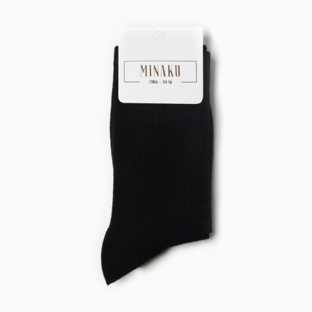 Women's socks long minku, col. Black, rr 36-39-2