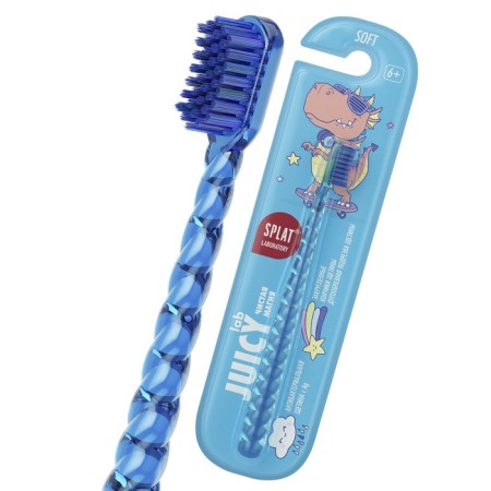 SPLAT JUICY LAB toothbrush for children, unicorn magic, transparent-3