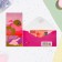 The envelope "Happy Birthday!" Cutting, embossing, wood