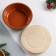 A set for a junction "New Year" with a cutting board, green, 0.6l