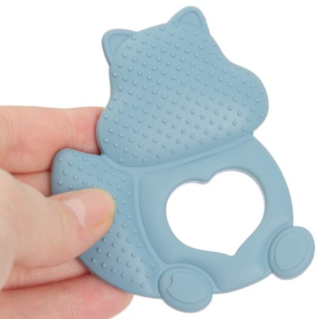 Silicone Bitter “Squirrel”, Blue color, Mum & Baby-6