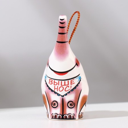 Souvenir bell "Elephant. Above the nose", 10 cm, mix-5