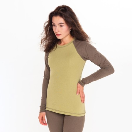 Women's thermal underwear (longshit, leggings), khaki color, size 50-1