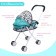 Puppet stroller "Zebra" universal, metal frame