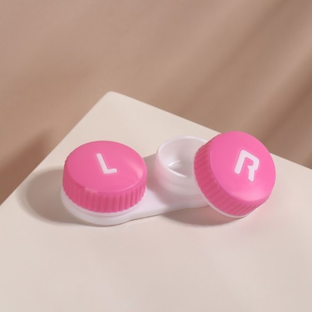 Container for contact lenses "left/right", color mix-1