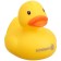Rubber toy for the bath "Duck Baby I", 8.5 cm, crush me