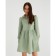 Dress summer female mist size 48, olive color