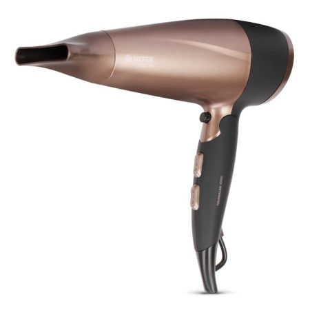 Feng Vitek VT-2238 BN, 2000 W, 3 temperature conditions, 2 speeds, ionization-2