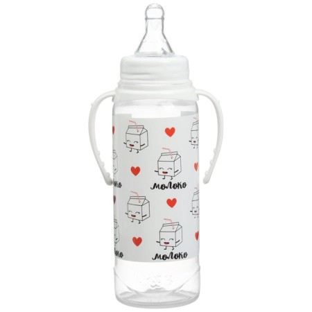 A set of bottles for feeding "I love milk" 150 and 250 ml-9