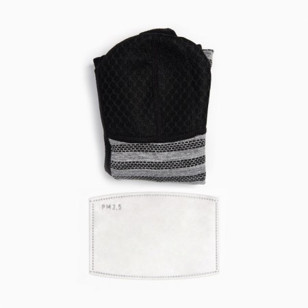 Sports Buff with the Master K filter, to protect from wind and dust, male, gray-black-4