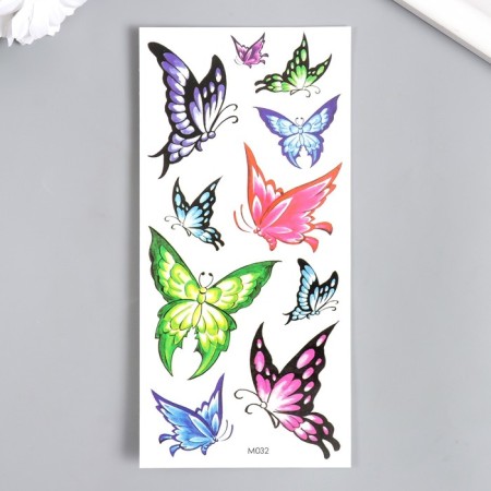 Tattoo on the body color "Flood flight" mix 9x19 cm-2