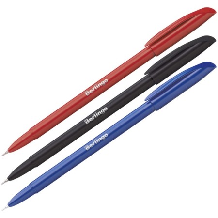 Ballic handle 0.7 mm, metallic, blue ink
