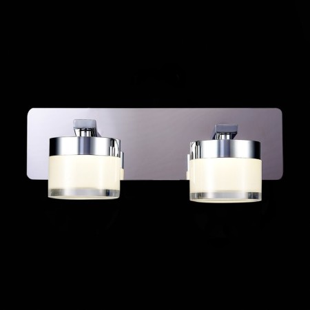 Wall lamp ST LUCE. SL1600.101.02. 2x5 W, LED, 4000K, 680 LM, 30x8.5 cm, chromium color-9