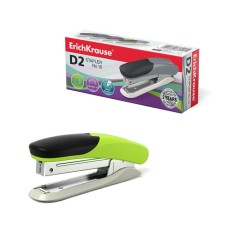 Stapler Erichkrause D2 No. 10, up to 20 sheets, built -in anti -stepler, mix