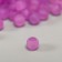 A set of matte beads "Astra" 6 mm, 20 g, lilac