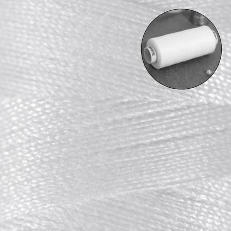 Dor Tak threads, 40/2, 400 yard, white color No. 199-1