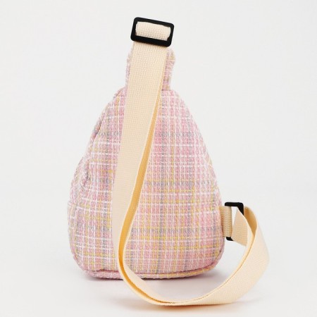 Baby bag with lightning, over the shoulder, pink color-1