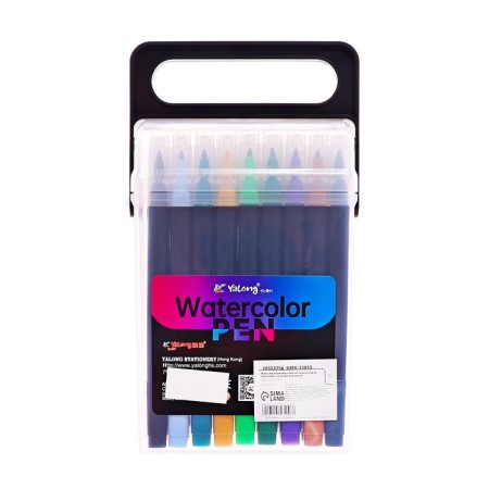 Set of markers 36 colors, bilateral, black case in a plastic penalty-7