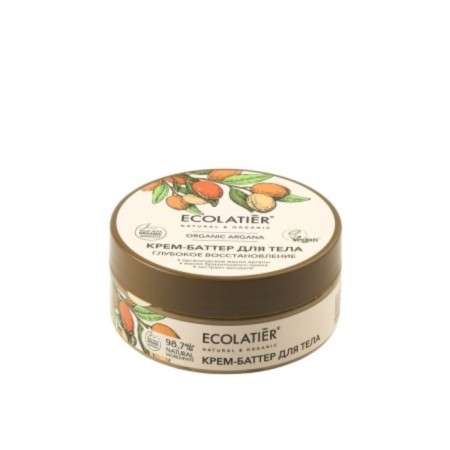 Cream Batter for the body Ecolatier Organic Argana “Deep Restoration”, 150 ml