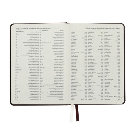 Leduced A5 Diary, 160 sheets, Devente.emblem, firm cover of artificial leather with foam, lies, block 70 g/m2, brown-5