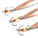 Vertical spin "Yaman" a bullet with a tee, size 40 mm, 5 g, color copper