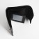 Male purse for magnet, department for bills, for maps, for coins, black color