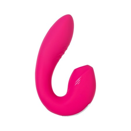 Satiffyer Sunray vibrator, with a vacuum-wave stimulator, 15 cm, silicone, pink color-10