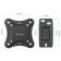 Kromax Corbel-1 Black 10 "-32" Max.25kg Nastya Turn and Top 107755